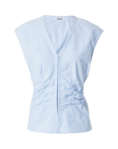 Блуза Alec, небесно-синий Weekday