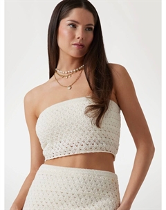 Вязаный топ, белый Guess