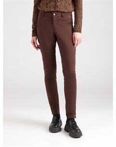 Узкие брюки-чинос KA Lea Rivet, коричневый Kaffe