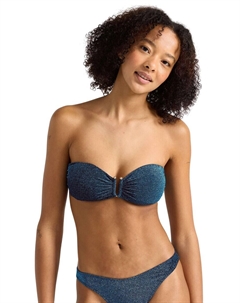 Верх бикини бандо Brie, синий Lindex