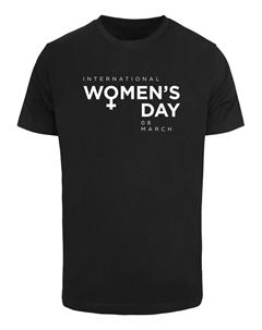 Рубашка WD - International Womens Day, черный Merchcode