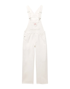 Джинсовый комбинезон свободного кроя PACIFIC SARDIDNAS, цвет White denim Pull & bear