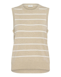 Вязаный топ Lizza, пятнистый бежевый Kaffe