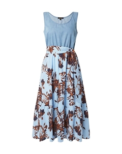 Платье, темно-синий/светло-синий More&more