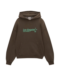 Толстовка, темно-коричневый Pull & bear