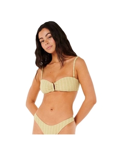 Топ бикини Cala Sparkle Bandeau, желтый Rip curl