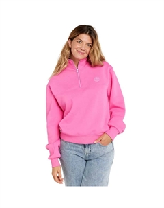 Толстовка Fortaleza half zip, розовый Rip curl