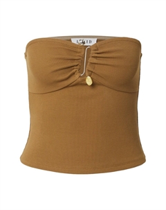 Топ Noralie, коричневый Edited