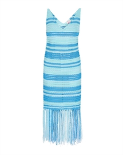 Вязаное платье Fashion Look, синий/светло-синий Izia