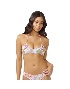 Топ бикини Beach Party Halter Crop, разноцветный Rip curl