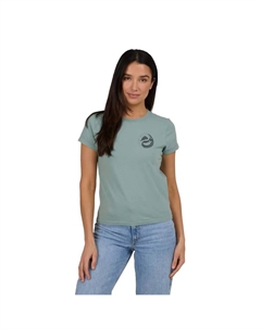 Футболка с коротким рукавом Fishin yang modern, зеленый Salty crew