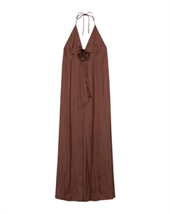 Платье, коричневый Pull & bear