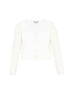 Вязаный кардиган Fashion Look, белый Usha