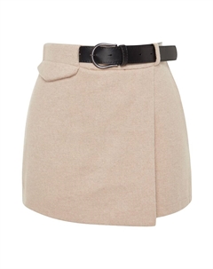 Обычные брюки, серо-коричневый Trendyol