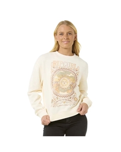 Толстовка Luna Relaxed, бежевый Rip curl