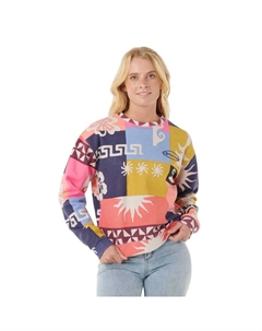 Толстовка Keepsakes Crew Fleece, разноцветный Rip curl