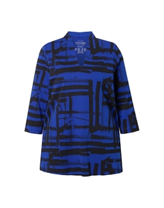 Рубашка, коабльтовый синий Ulla popken