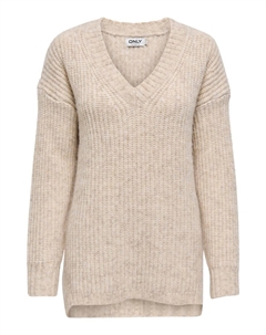 Свитер ONLIda, пятнистый бежевый Only