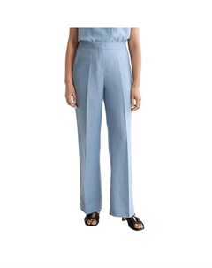 Брюки с высокой талией Edie Wide Leg Drapey, синий Scotch&soda