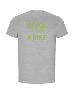 Футболка с коротким рукавом Take A Hike Mountain ECO, серый Kruskis