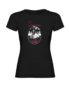 Футболка с коротким рукавом Summer Reeducation Camp, черный Kruskis