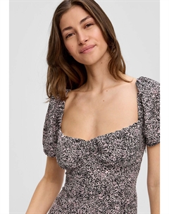 Летнее платье, цвет Rose/Black Qs