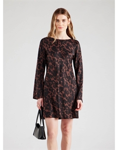 Платье, цвет Chestnut brown/Chocolate/Dark brown Gap