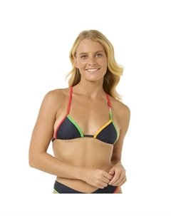 Топ бикини Pequenino VV Triangle, черный Rip curl