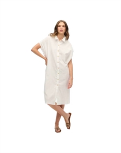 Платье Oversized short sleeve midi, бежевый Superdry