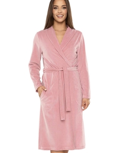 Длинный халат 5022, розовый Vivisence