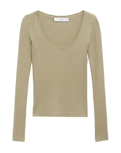 Свитер BAMBOLEO, хаки Mango