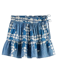 Юбка 180270 short skirt, синий Scotch&soda