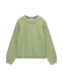 Свитер, лаймовый Pull & bear