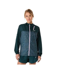 Куртка спортивная Fujitrail Packable, зеленый Asics