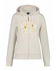 Толстовка с капюшоном на молнии ULLIN, бежевый Icepeak