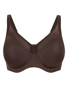 Бюстгальтер-футболка Hunkemöller Nina, коричневый Hunkemoller