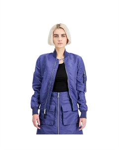 Куртка Ma-1 Vf Lw bomber, фиолетовый Alpha industries