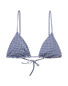 Треугольный бикини-топ, темно-синий Pull & bear