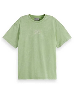 Футболка с коротким рукавом U9A00735T, зеленый Scotch&soda