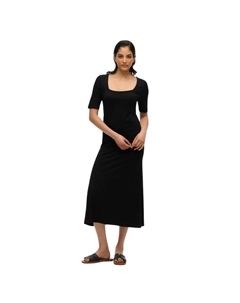 Платье без рукавов Sqr Neck, черный Superdry