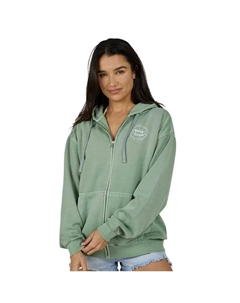 Толстовка Respect full zip, зеленый Salty crew