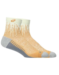 Носки Performance Run Quarter short, желтый Asics