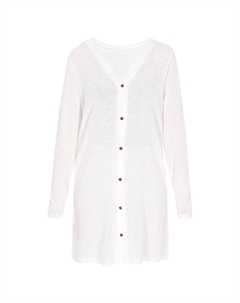 Вязаный кардиган, белый Usha