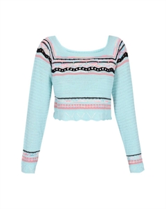 Свитер Boho, зеленый Izia