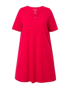 Рубашка, красный Ulla popken