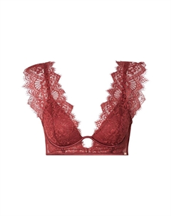 Треугольный бюстгальтер Hunkemöller Zoe, цвет Cranberry Hunkemoller