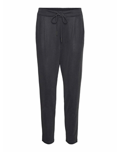 Зауженные брюки со складками спереди VMEVA, синий Vero moda