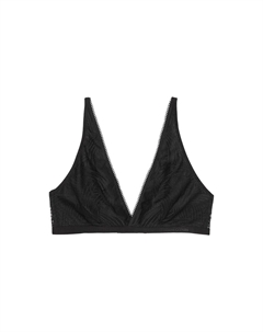 Бюстгальтер-футболка Timeless Lace, черный Marc o'polo