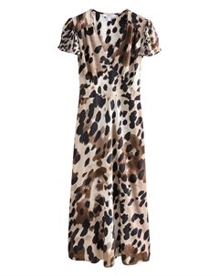 Платье, цвет Brown/Light brown Next