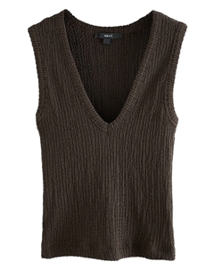 Топ, коричневый Next